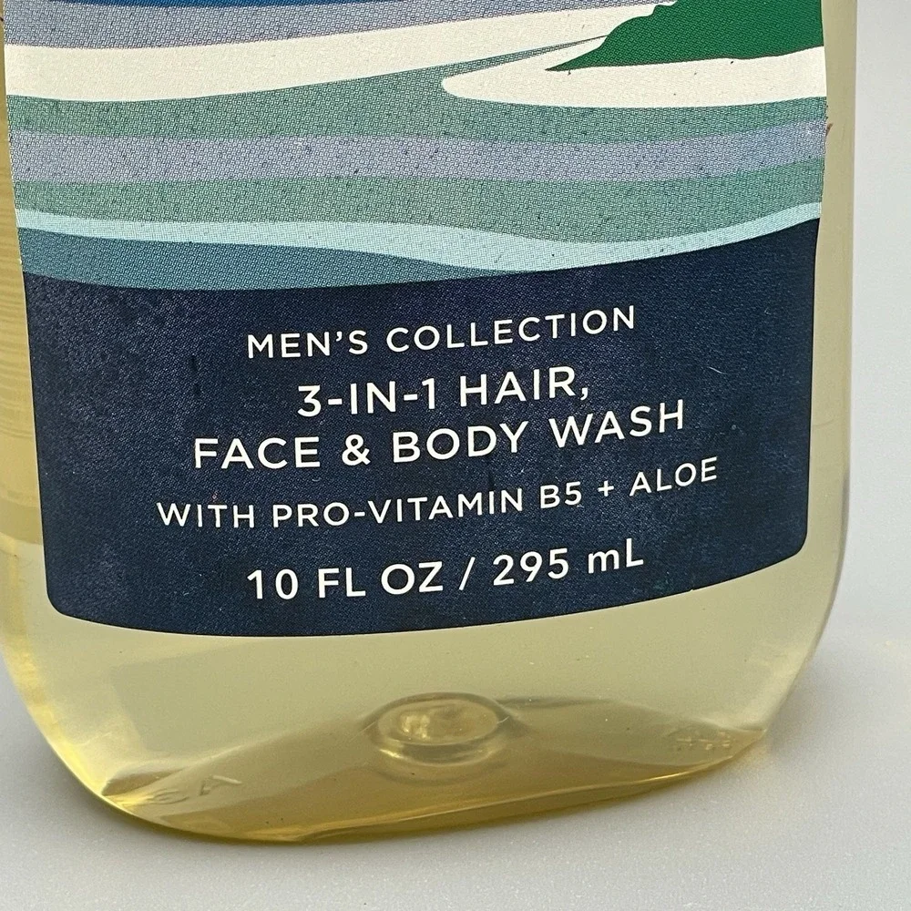 Men's Bath & Body Works Collection 3-in-1 Hair Face Body Wash RIDGELINE 10 Fl Oz